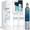 SPINEL SODA BubbleON, gasatore d'acqua bianco con 2 Anteprima dell’immagine prodotto 1