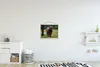 MuchoWow® Textilposter Schottischer Hochländer - Wald - Produktbild-Vorschau 2