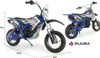 Injusa Kinder Motorrad Blue Fighter24V Batterie , blau Produktbild-Vorschau 11