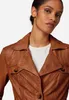 Damen Ledermantel Kurzmantel Ricano LUCY Nappa – cognac / M Produktbild-Vorschau 3