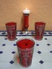 6 bicchieri da tè orientali Andalous rosso - SET di 6 Anteprima dell’immagine prodotto 3