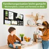 banjado tablica magnetyczna czarna 78x37cm duża tablica Podgląd zdjęcia produktu 2