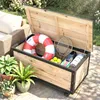 Outsunny Gartenbox Holz Auflagenbox 121L Aufbewahrungsbox Produktbild-Vorschau 9
