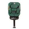 A green child car seat is shown against a white background. Náhľad obrázku produktu