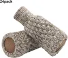 24 Stück Stuhlsocken Stuhlbeinschoner doppelt gestrickt Produktbild-Vorschau 2