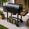 Profi Smoker Grillwagen, Holzkohlegrill aus Stahl, XXL Produktbild-Vorschau 6