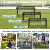 LZQ Skládací kempingový stůl 120x60cm，Stůl na zahradu，Stůl Náhled obrázku produktu 5