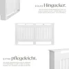 Heizkörperabdeckung Vila, im Lamellendesign, mit Ablage - Produktbild-Vorschau 3