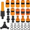 Schlauchverbinder Set, 1/2 Zoll ABS-Material Gartenschlauch Produktbild-Vorschau 1