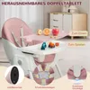 FCH Hochstuhl Baby 2-in-1 Vertehllbar und Klappbar Produktbild-Vorschau 3
