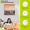 ARTland Leinwandbild Strandhäuser II Größe: 40x40 cm Produktbild-Vorschau 3