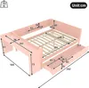 Flieks Kinderbett 140x200cm mit 2 Schubladen, Kinderbett Produktbild-Vorschau 7