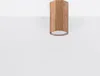 Stropné svietidlo ZEKE 10 dub 1xGU10 10W drevo 10x6x6cm Náhľad obrázku produktu 10