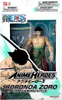 A packaged action figure of Roronoa Zoro from One Piece. Náhled obrázku produktu