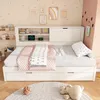 Divano letto Merax 90x200 cm con letto estraibile, lettino Anteprima dell’immagine prodotto 3
