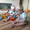Rybárska hra jahoda s húsenicami Drevená hračka pre deti Náhľad obrázku produktu 5