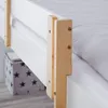 Homestyle4u Hochbett Weiß 90x200 Massivholz Kiefer Produktbild-Vorschau 6