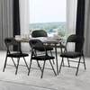 Klappstühle 4er Set mit gepolsterten Sitzen, bis 204KG, Produktbild-Vorschau 6