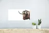 MuchoWow® Poster Schottischer Highlander - Tiere - Blumen Produktbild-Vorschau 5