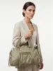 Elara Damen-Schultertasche aus echtem Wildleder Blau  Italy Produktbild-Vorschau 7