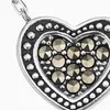 Engelsrufer Herz-Collier ERN-HEART-MA Silber mit Markasit Produktbild-Vorschau 5
