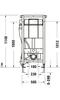 Wand-WC-Element DURASYSTEM 500x1148mm, Geruchsabsaugung, Produktbild-Vorschau 2