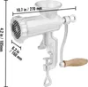 Hachoir à viande VEVOR Manuel 5 / 8 mm Plaques de coupe, Voir les images du produit 8