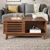 Table basse Merax réglable en hauteur avec porte à volet Voir les images du produit 11