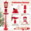 COSTWAY 185cm Weihnachtslaterne, Straßenlampe Produktbild-Vorschau 6