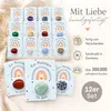 MilaBoo® 12er Set Mutsteine – Glückssteine mit Karte, Produktbild-Vorschau 2