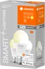 The image shows the packaging of LEDVANCE SMART+ LIGHTING LED bulbs. Produktbild-Vorschau
