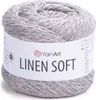 A ball of yarn with a label. Produktbild-Vorschau