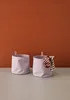 Aufbewahrungstextilzylinder 2er-Pack lila Produktbild-Vorschau 3