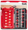 A product package for a router bit set, showing the open case with the bits inside and diagrams of their use. Náhľad obrázku produktu
