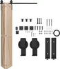 HOMCOM 4FT/122CM Faltschiebetürbeschläge Produktbild-Vorschau 1