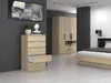 Malwa Kommode Schrank Für Wohnzimmer Schlafzimmer Sonoma Produktbild-Vorschau 9