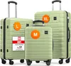 TRAVELY Premium Koffer Set: 77cm, 67cm & 55cm Handgepäck Produktbild-Vorschau 1