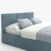 Muralo Čalouněná postel do ložnice 180x200 Postel s čelem Náhled obrázku produktu 12