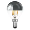 LED Filament Tropfen 4W = 40W E14 Kopfspiegel Silber Produktbild-Vorschau 2