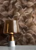 NEWROOM Tapete Diarra Braun Vliestapete - Floral Blumen Produktbild-Vorschau 3
