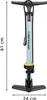 DUNLOP Fahrradpumpe mit Manometer – Präzision Stabilität Produktbild-Vorschau 10