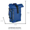 camel active Explore Rolltop Rucksack – nachhaltig & Produktbild-Vorschau 5