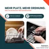 homeX Geschirrspüler 60 cm, Einbau Spülmaschine Produktbild-Vorschau 3