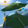 Ombrellone Izrielar 3,5 m verde Ombrellone da giardino con Anteprima dell’immagine prodotto 5