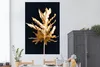 MuchoWow® Poster Schwarz und Gold - Blätter - Chic 120x180 Produktbild-Vorschau 2