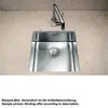 BLANCO CLARON 400-IF, Schrankwaschbecken, Edelstahl, Produktbild-Vorschau 7