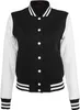 Build Your Brand BY027 | Ladies Sweat College Jacket - Produktbild-Vorschau 1