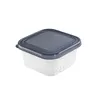 A square food storage container with a dark gray lid, shown on a white background. Náhľad obrázku produktu