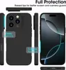 Hülle für iPhone 16 Pro Slim Liquid Silikon Gel Gummi Produktbild-Vorschau 2