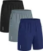 kuzwufs Sporthose 2XL Herren, 3er Pack, Kurz, mit Taschen, Produktbild-Vorschau 1